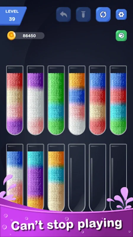 Color Water Sort - Puzzle on Android: Relaxing and Challenging