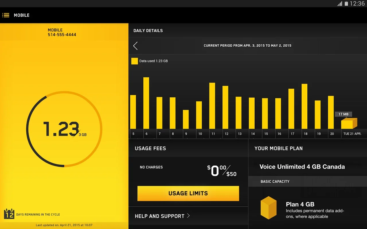 User Centre + for Android - Manage Videotron Services