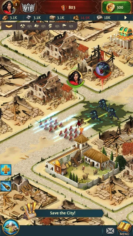 Total Battle for Android - A Strategic Empire - Building Game