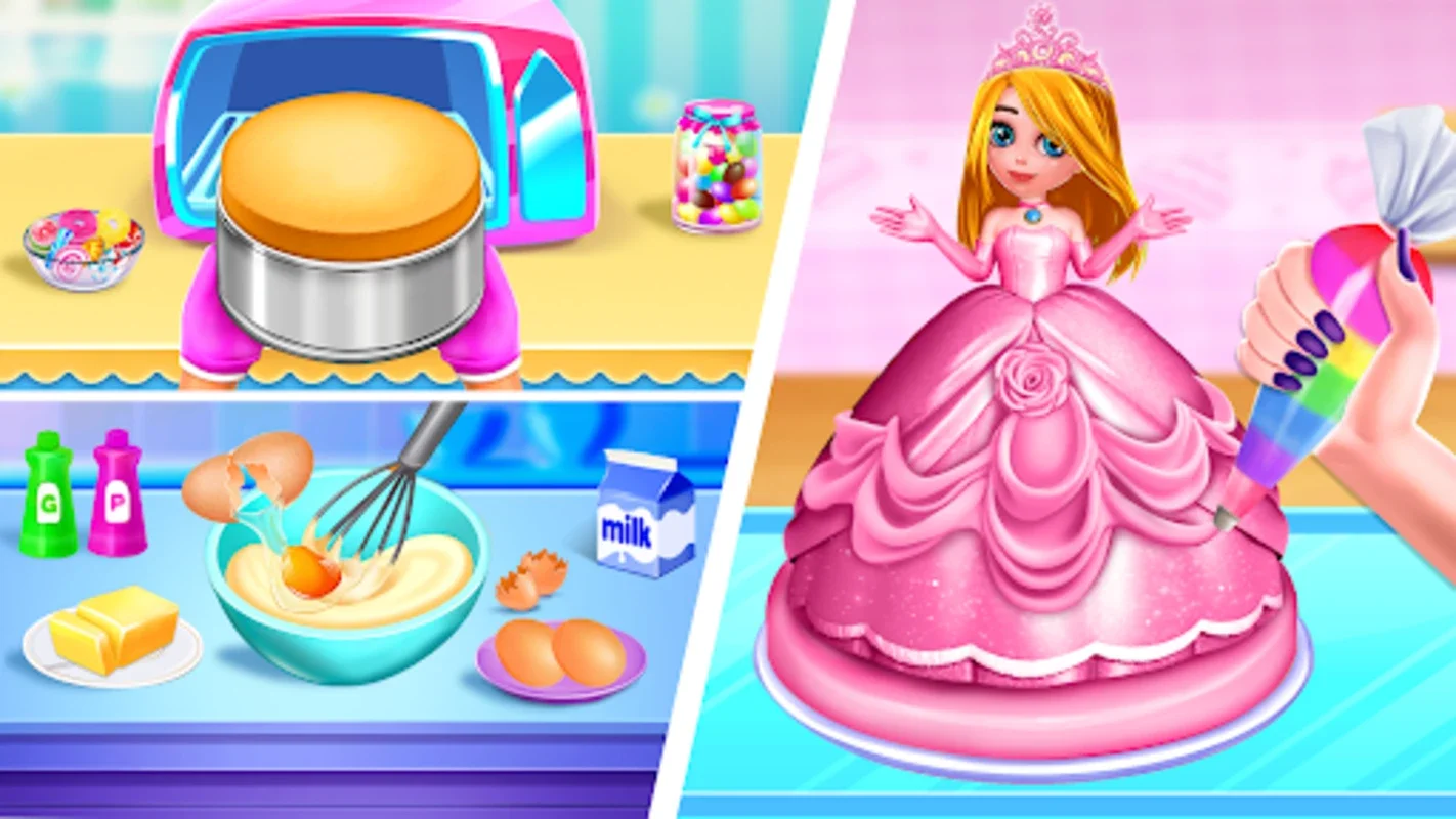 Ice Cream Cake & Baking Games for Android - A Sweet Baking Experience