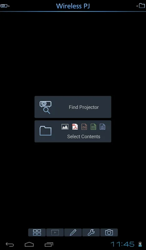 Wireless PJ for Android - Effortless Projection