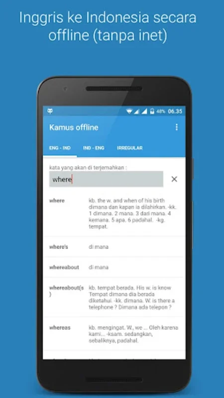 Kamus Offline for Android: Enhance Your Language Skills