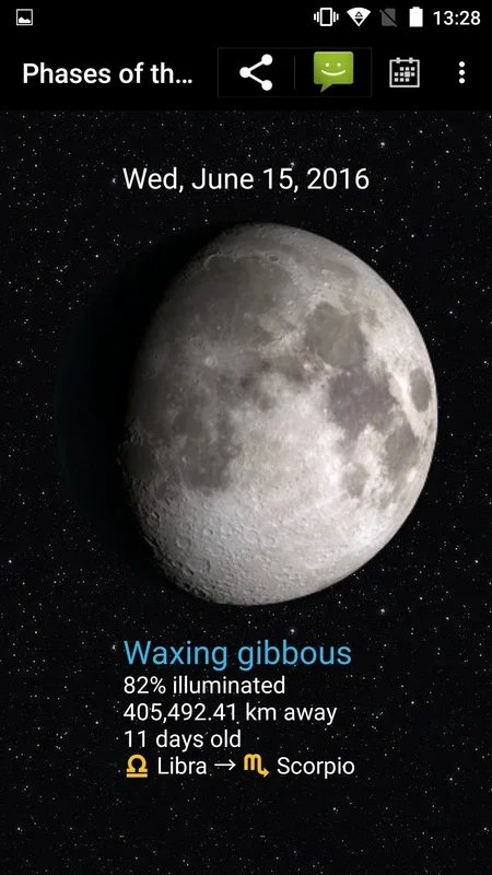 Phases of the Moon for Android - Elegant Moon Phase Widget