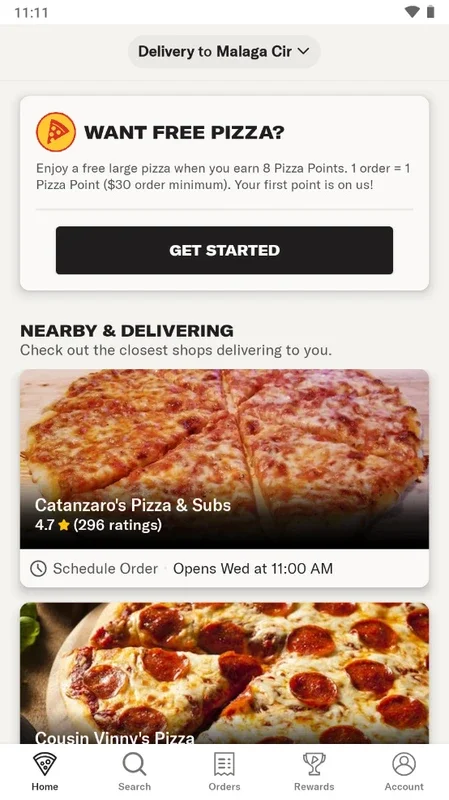 Slice: Order delicious pizza from local pizzerias! for Android