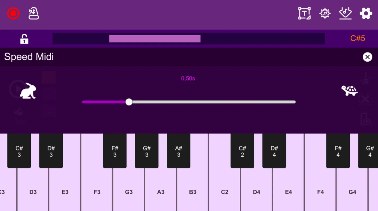 Editora de piano midi for Android - Unleash Your Creativity