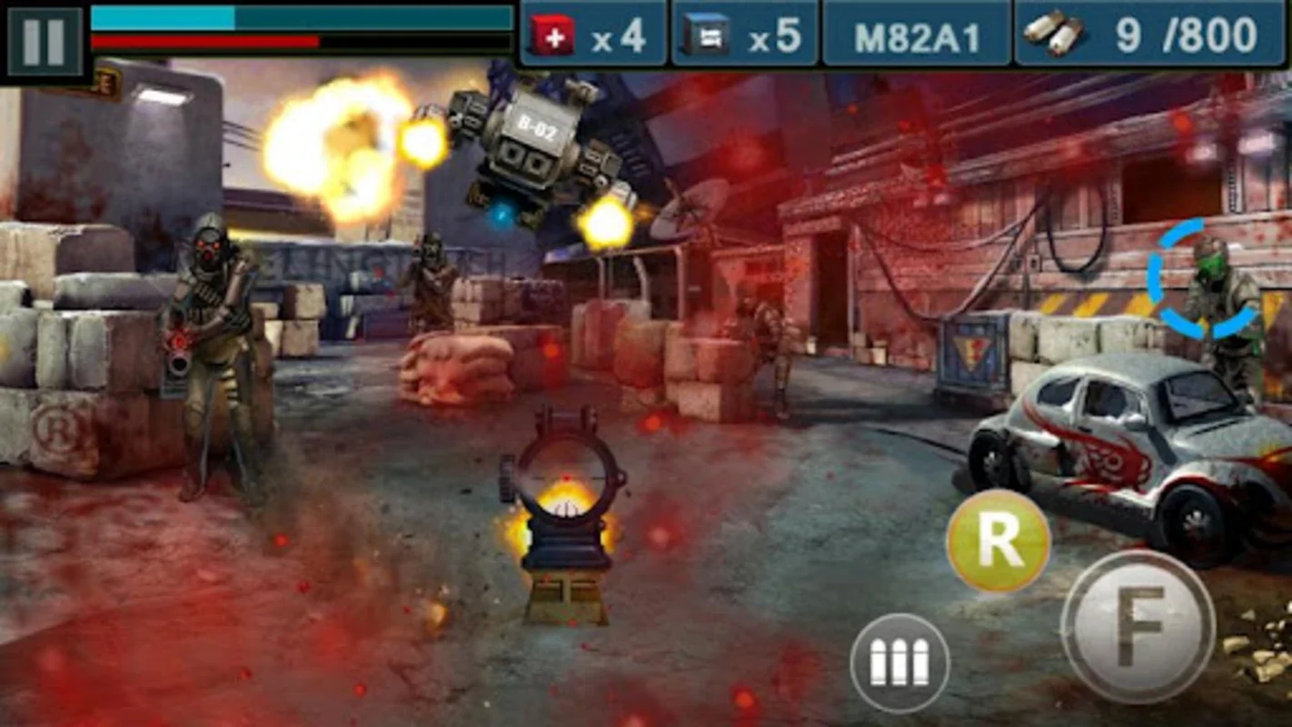 Gun & Blood for Android: Intense Shooting Action