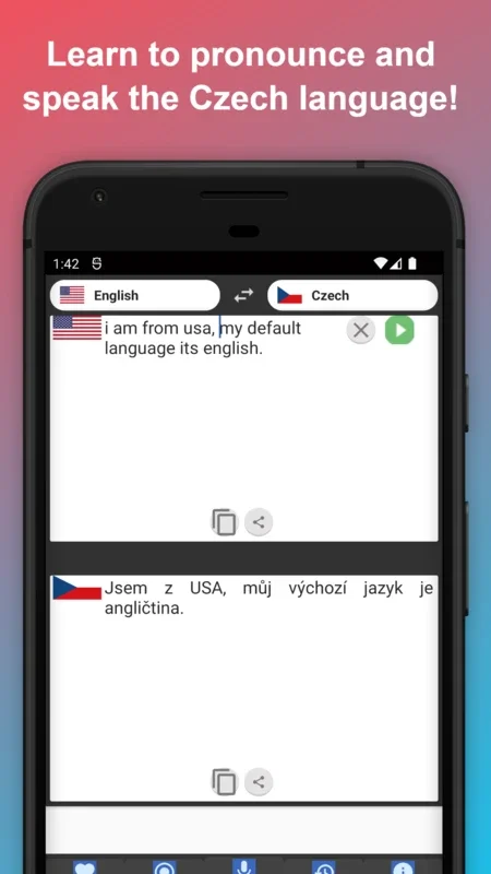 English to Czech Translator for Android - Seamless Language Conversion