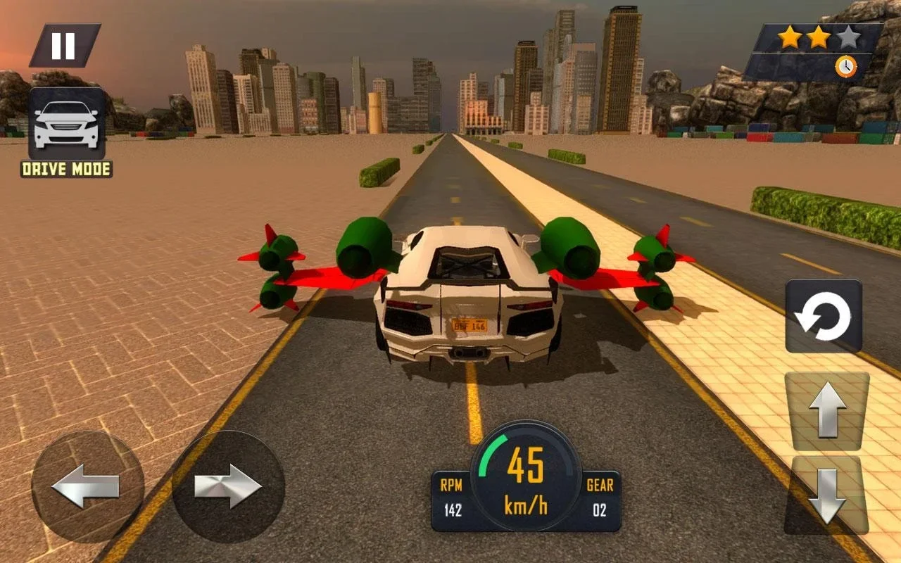 Flying Car Stunts 2016 for Android: Thrilling Stunt Game