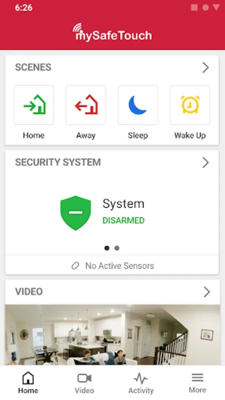 mySafeTouch for Android - Secure Your Home Remotely