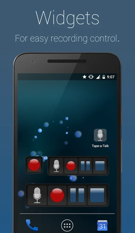 Tape-a-Talk for Android: Efficient Voice Recording