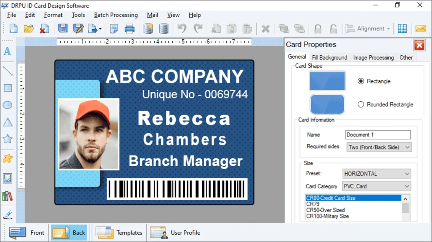 Excel ID Badges Generator Application for Windows - Efficient ID Card Maker