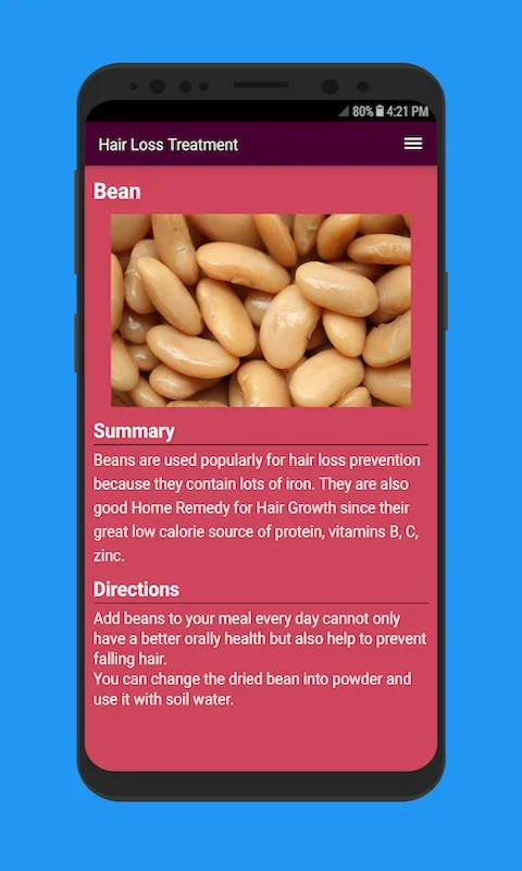 Hair Loss Treatment for Fast Hair Growth on Android