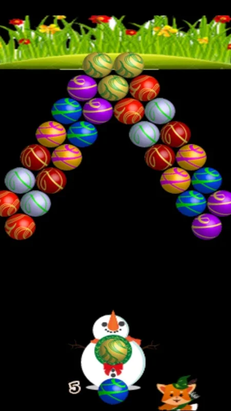 Christmas Snowball Shooter for Android - Engaging Bubble Shooter