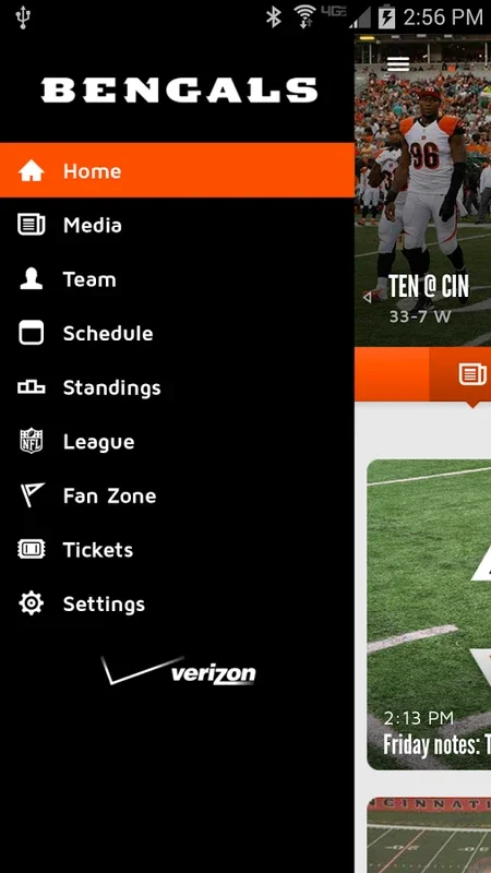 Bengals for Android - Stay Updated with Team News