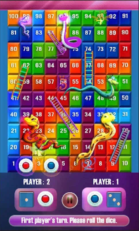 حية و درج : Snake And Ladder for Android - Strategic Fun