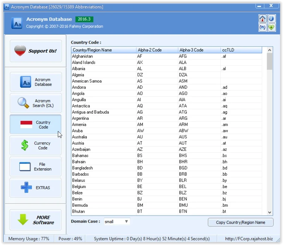 FCorp - Acronym Database for Windows: Unlock Acronym Creation