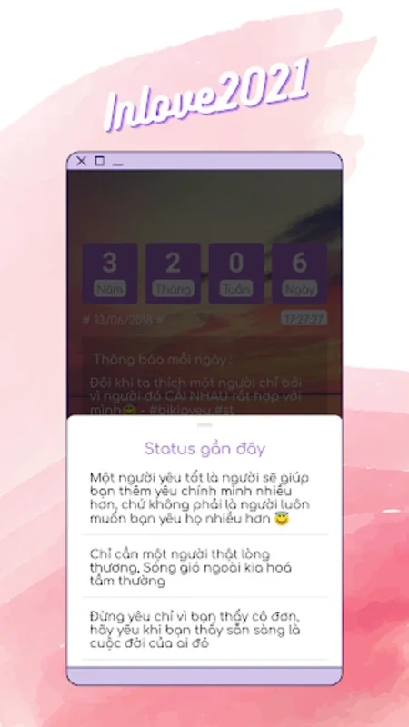 inlove - Love Days Counter for Android: Track Love Milestones