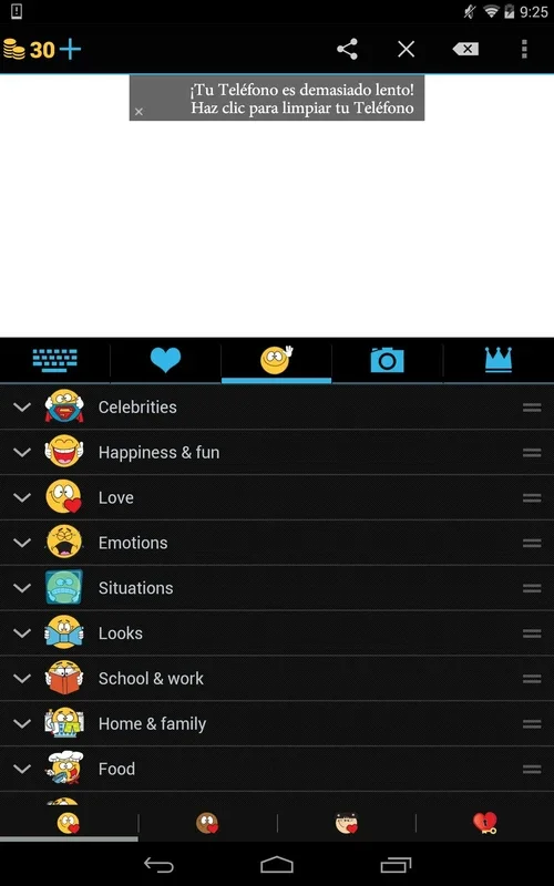 Emojidom Smileys and Emoji HD for Android - Rich Emoji Experience