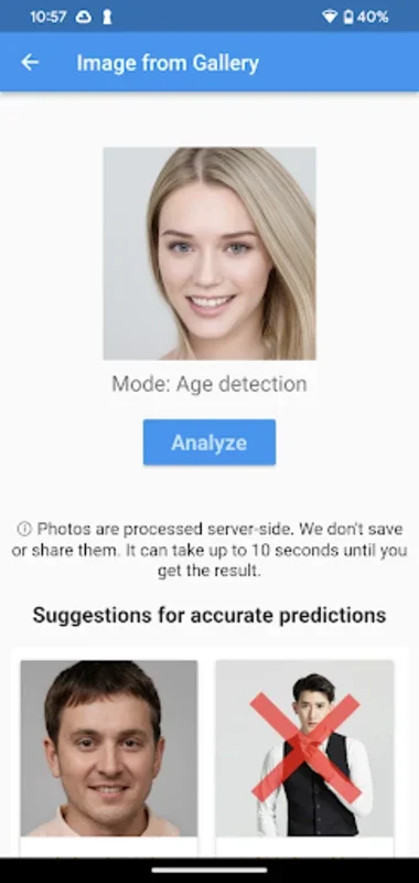 Attractiveness Test for Android - AI - Driven Attractiveness Analysis