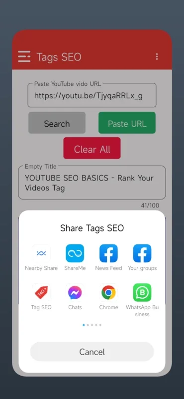 Tags SEO - Video Finder for Android: Boost Video Reach