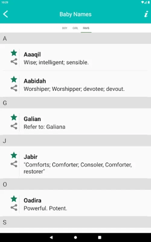 Muslim Baby Names (Islam) for Android: Rich in Meaning and Heritage