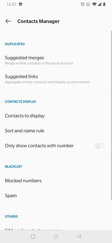 Contacts Storage for Android: Efficient Contact Management