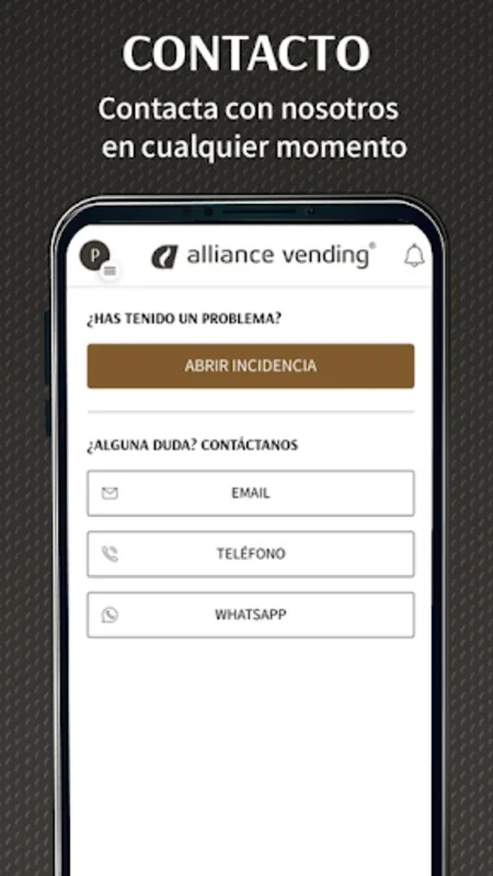 Alliance Pay for Android: Convenient Vending Machine Payments in Spain