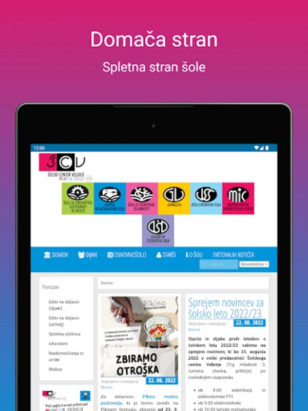 ŠCVApp for Android: Simplify School Routines