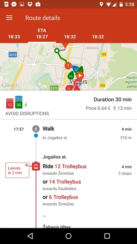 Trafi for Android - Navigate Cities with Ease