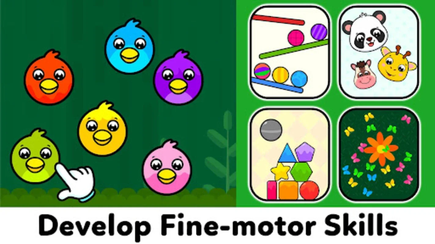 Baby Games for 2-5 Year Olds on Android - No Downloading Needed