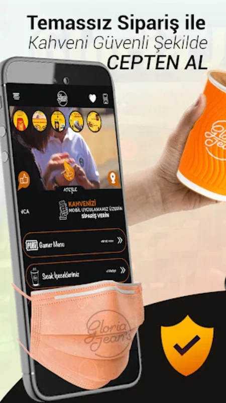 Gloria Jean for Android: Cashless Coffee with Rewards