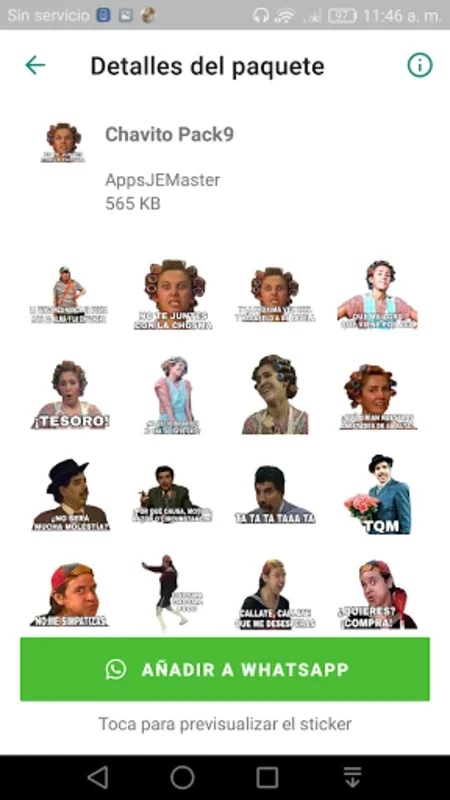 Chavito Del 8 Stickers for Android - Enhance Your Chats