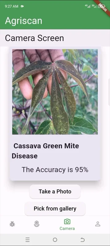 agriscan_app for Android - Identify Cassava Leaf Diseases