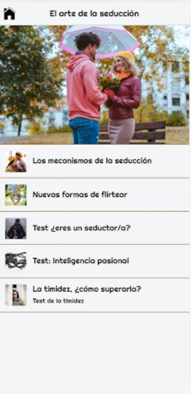 El arte de la seducción for Android: Enhance Skills