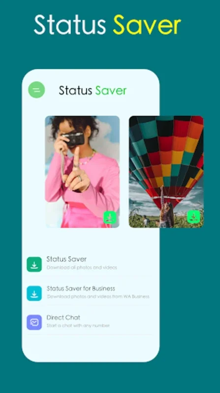 Status saver - Download App for Android - Download the APK from AppHuts