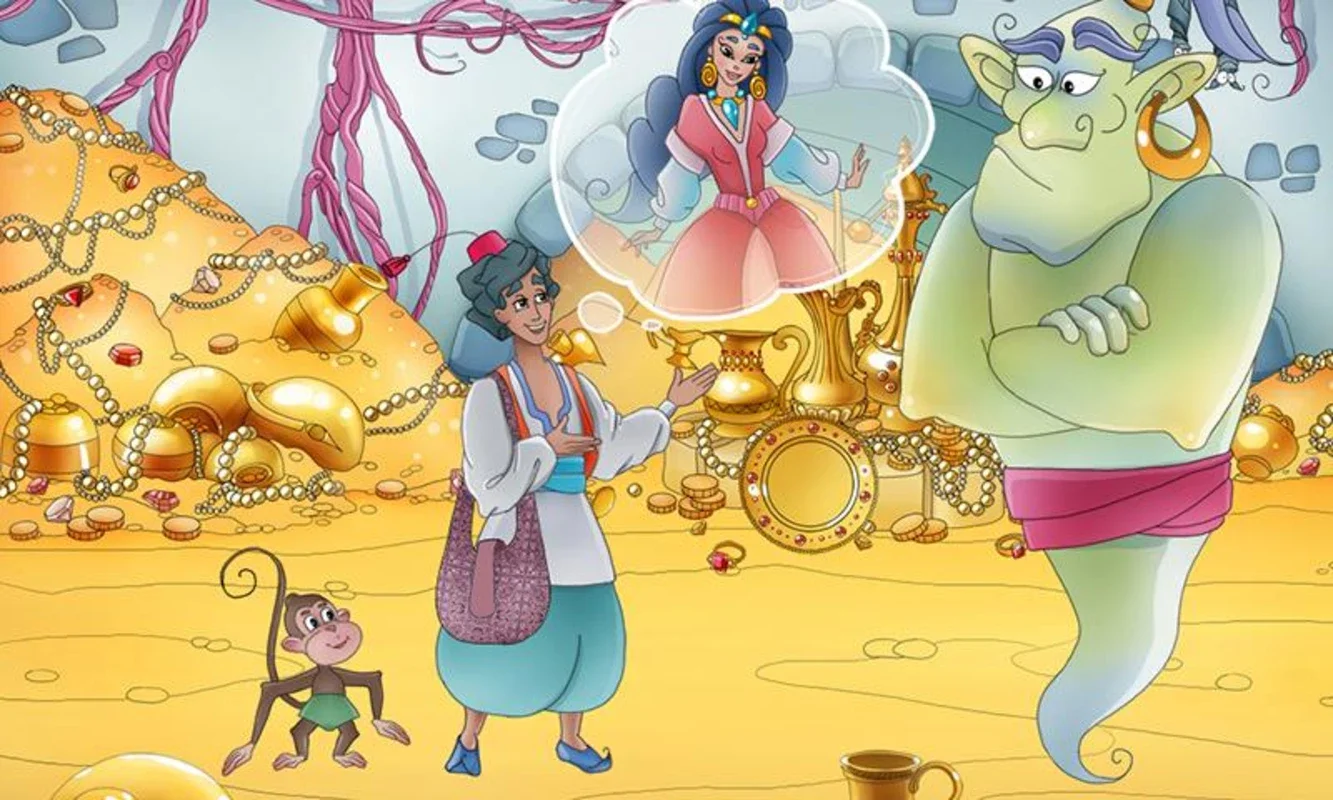 Aladdin for Android: Reach the Magic Lamp