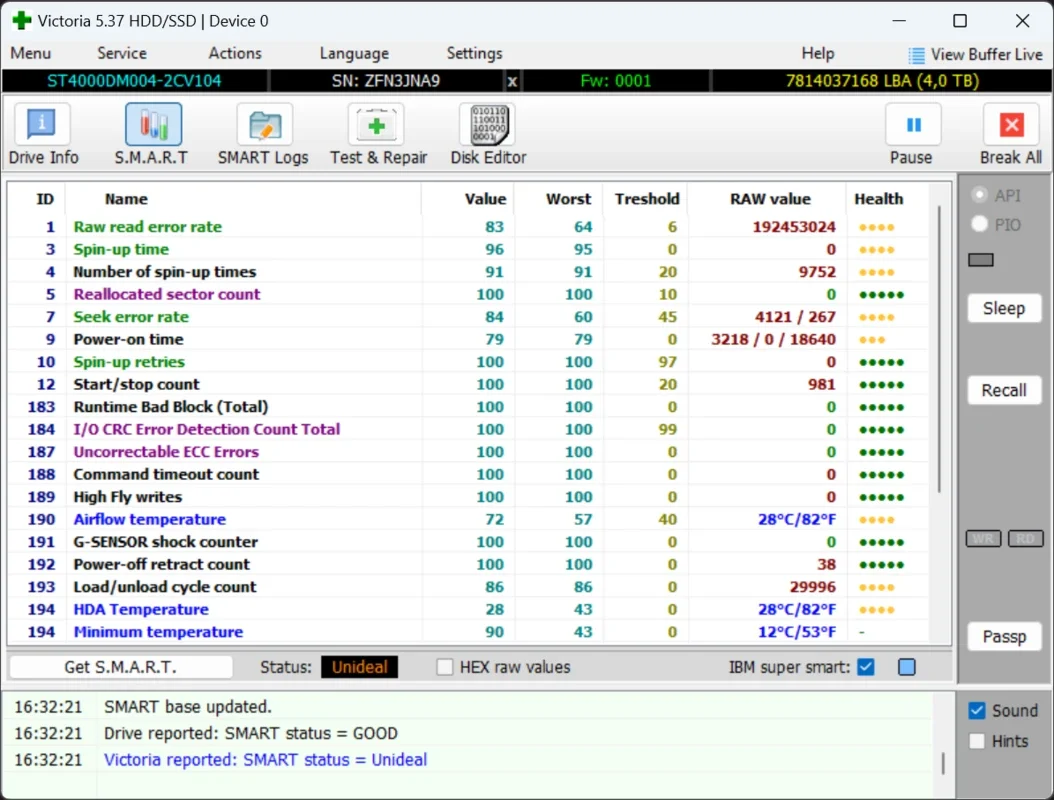 Victoria HDD/SSD for Windows - Comprehensive Storage Analysis