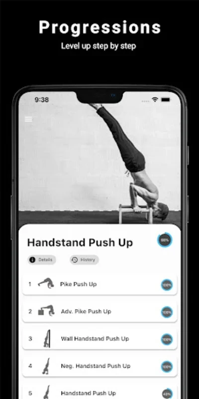 Thenics for Android - Unlock Your Calisthenics Potential