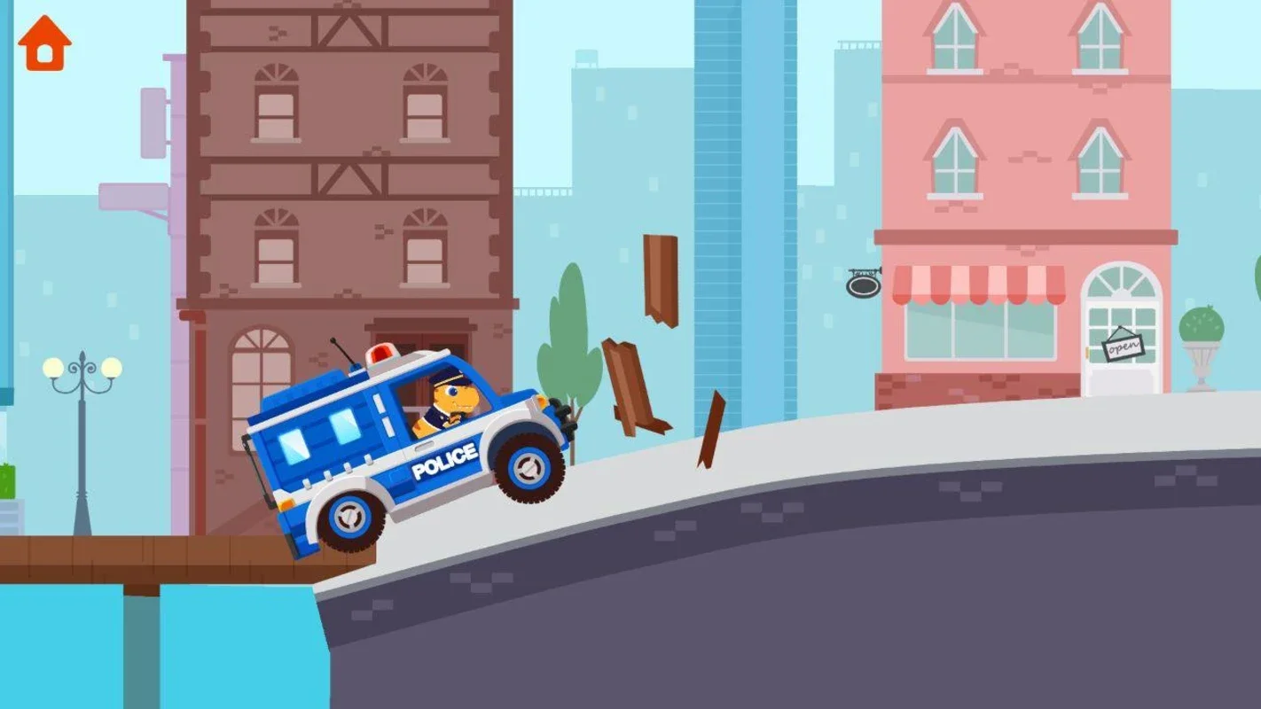 Dinosaur Police Car for Android: Chase Felons in Style