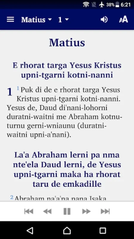 Lun Bawang Bible for Android - Spiritual Experience