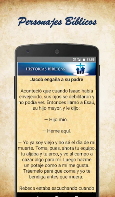 Personajes Bíblicos for Android - In-Depth Biblical Exploration