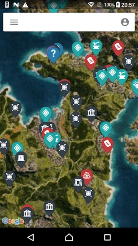 MapGenie: AC Odyssey Map for Android - Explore Efficiently