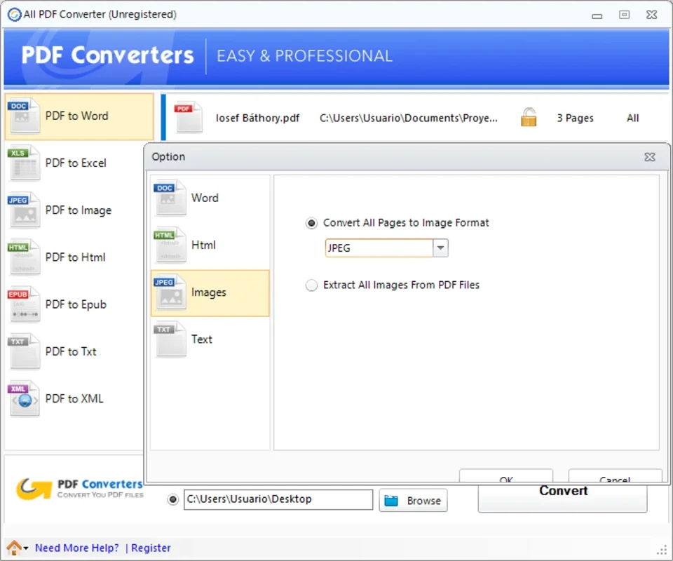 All PDF Converter for Windows - Convert PDF to Any Format