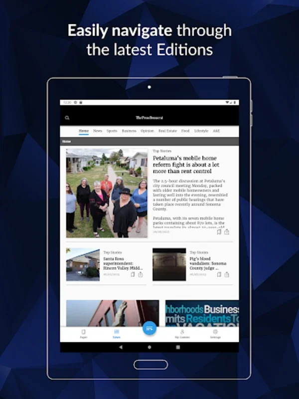 The Press Democrat for Android - Stay Informed About Santa Rosa