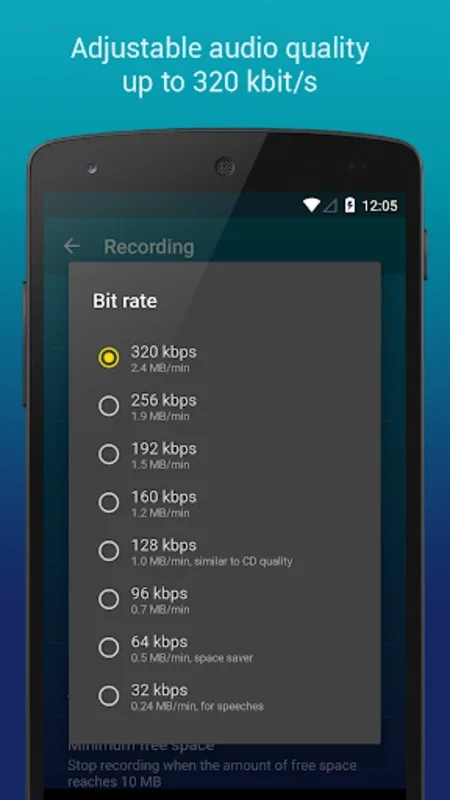 Hi-Q MP3 Rec (Free) for Android: Superior Voice Recording