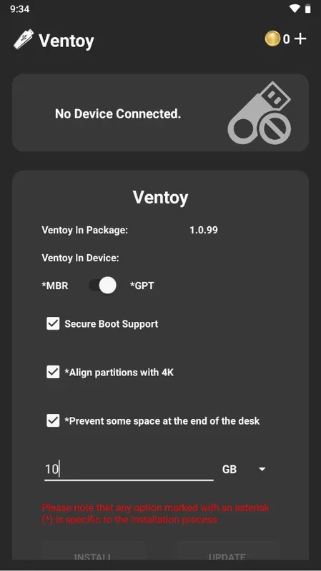 Ventoy (Unofficial) for Android - Create Bootable USB Drives Easily