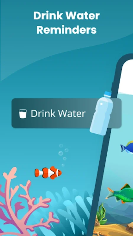 Drink Water Reminder Aquarium for Android - Transform Hydration