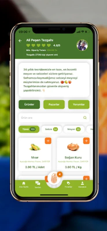 Pazardan for Android: Fresh Local Produce at Your Doorstep