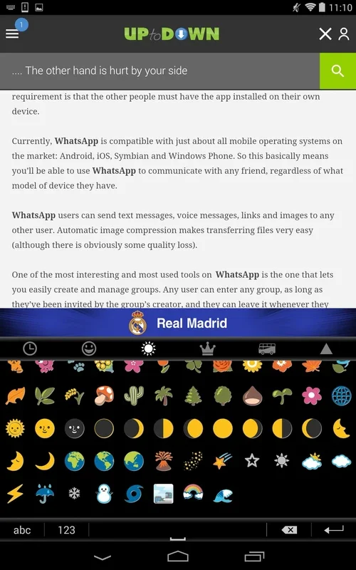 Real Madrid Official Keyboard for Android - Enhance Your Typing