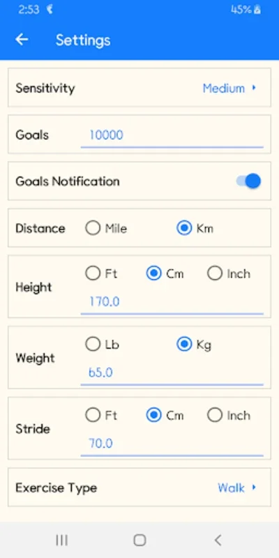 Pedometer for Android - Track Steps with Precision